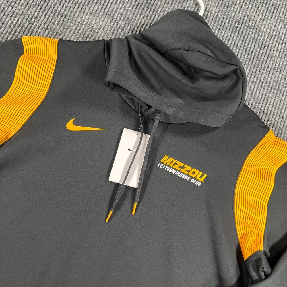 Missouri Tigers Mizzou Letterwinners Club Sweatshirt Hoodie Mens Nike XL New